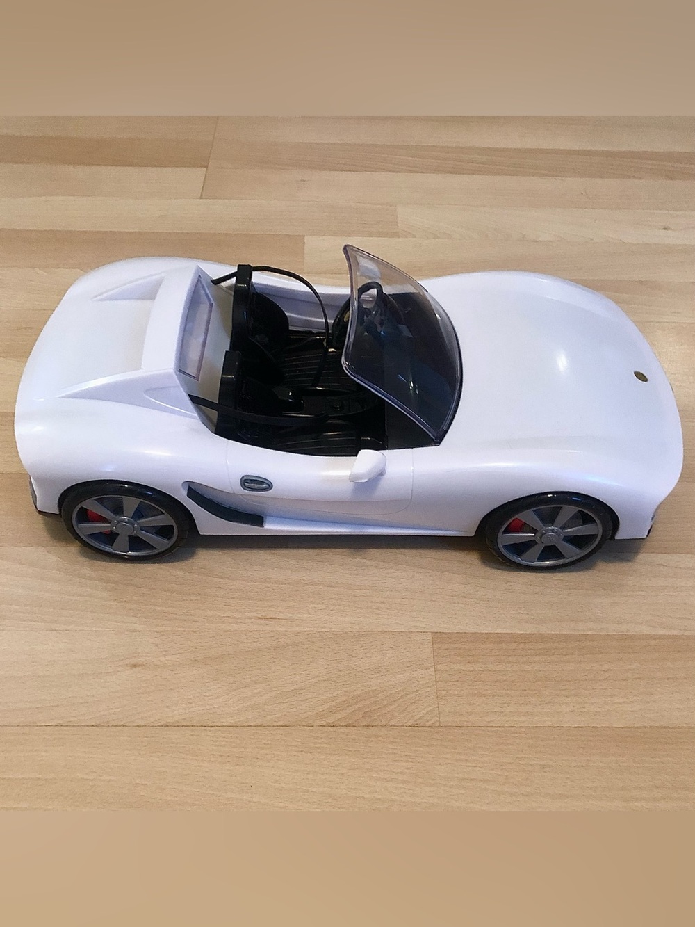 Rainbow High Color Changing White Convertible Car for RH Dolls — 8 Colors!